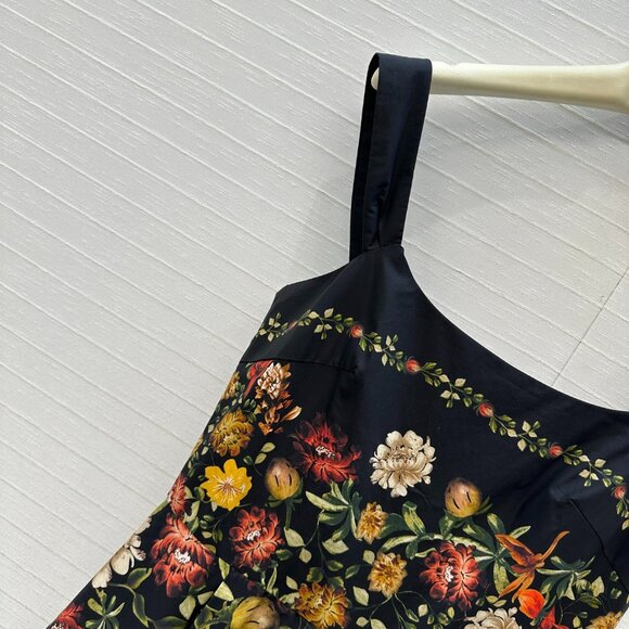 Agua By Agua Bendita Black Floral Sundress - Picture 6 of 9